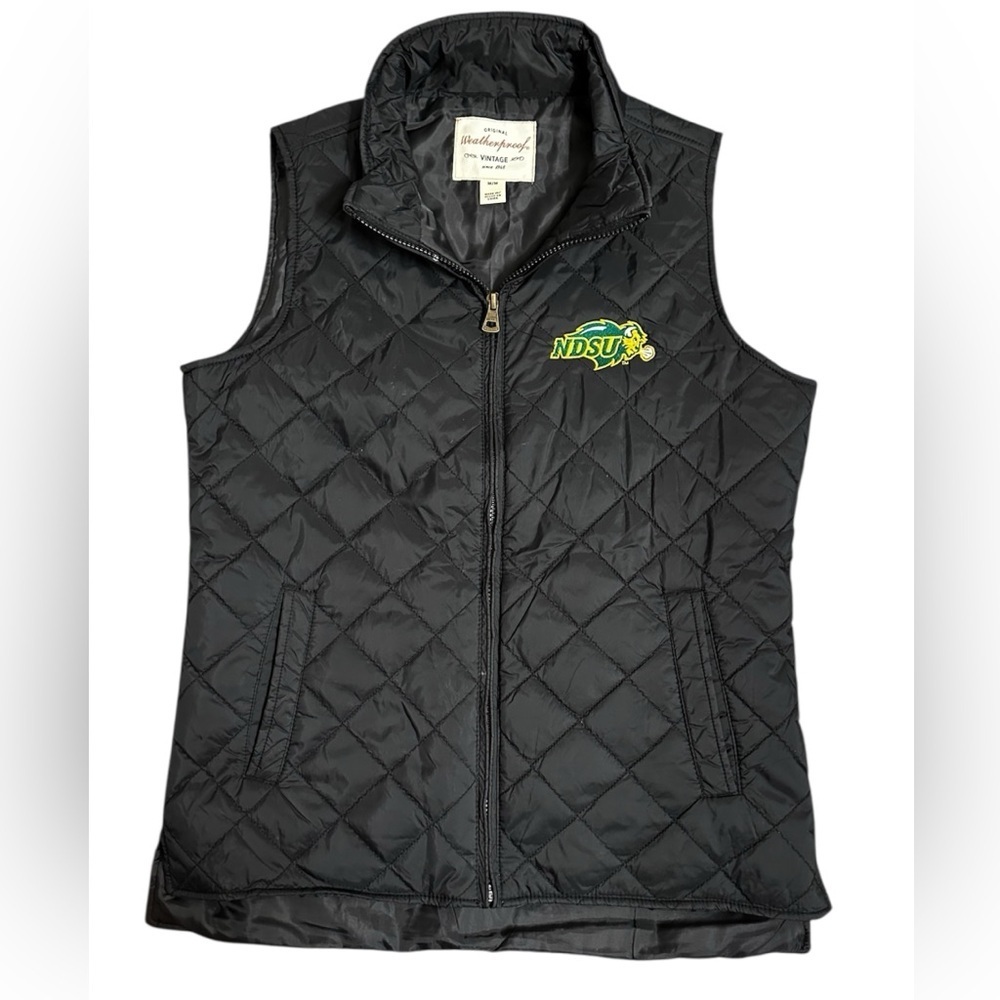 Women’s Diamond Quilted Vest NDSU Bison
